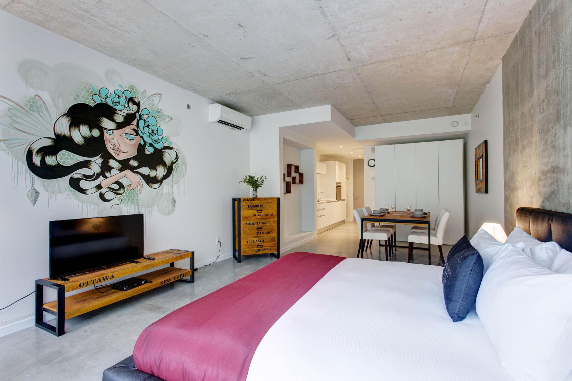 Loft4U Apartments By Corporatestays Montreal Exterior foto